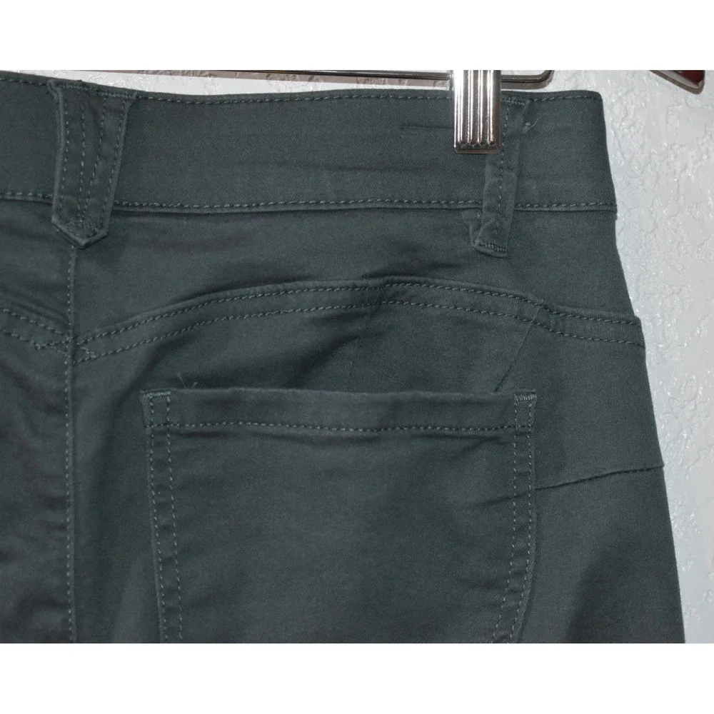 Democracy Absolution Straight Leg Pants 2P Sage/teal Green B1560VMX229 Petite
